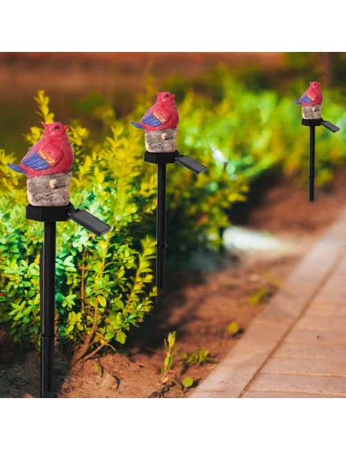 SOLAR DECORATIVE GARDEN LIGHT BIRD