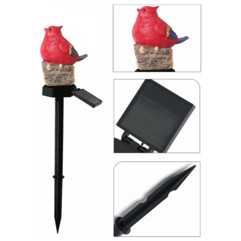 SOLAR DECORATIVE GARDEN LIGHT BIRD