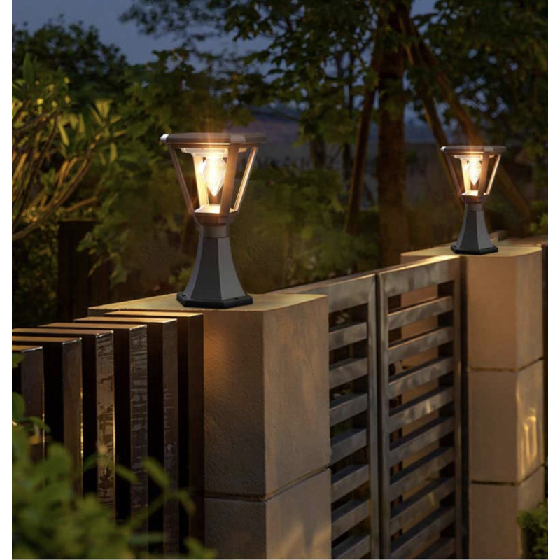 SOLAR LAMP POST LIGHT