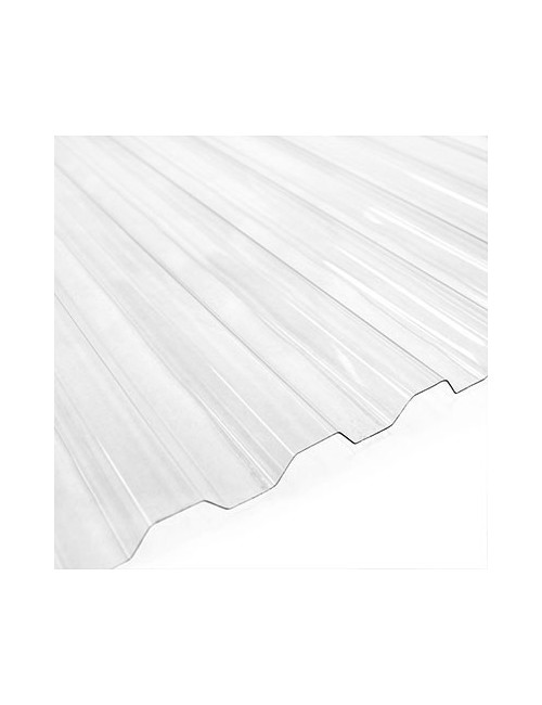PC BIG WAVE SHEET CLEAR 0.80 x 3.00 MTR x 1 MM