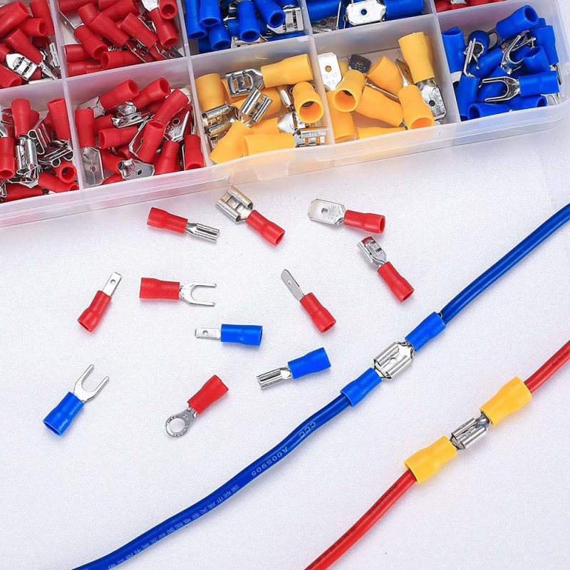 280PCS WIRE TERMINAL ASSORTMENT 18 SIZES
