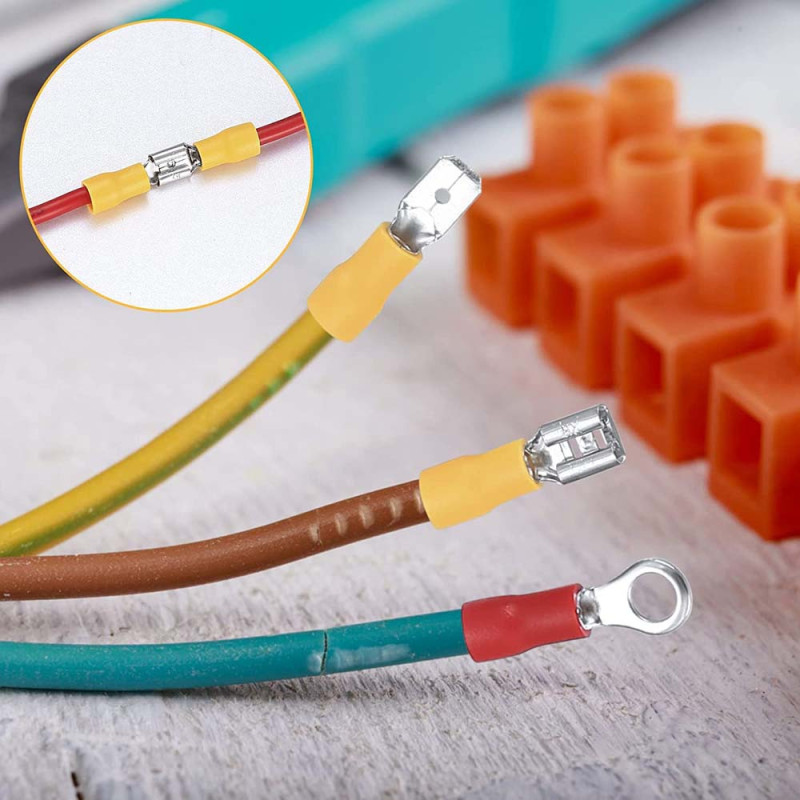 280PCS WIRE TERMINAL ASSORTMENT 18 SIZES