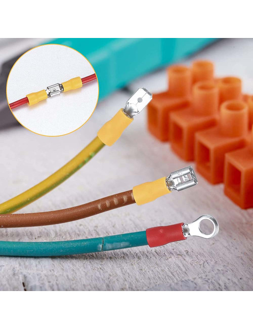 280PCS WIRE TERMINAL ASSORTMENT 18 SIZES