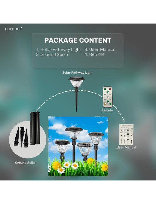 834-37 SOLAR GARDEN LIGHT