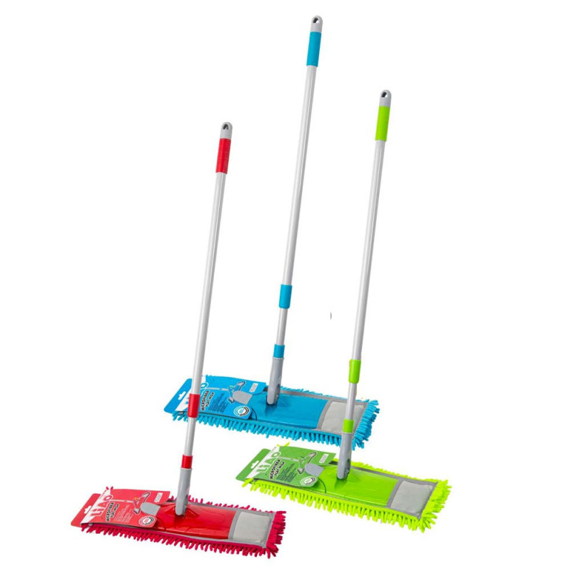 J12180 MICRO MULTICLR FIBBER FLAP MOP 1.3 MTR X 40 CM