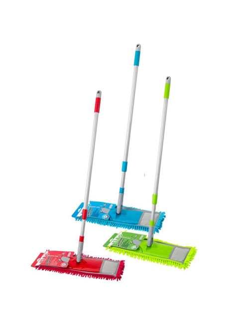 J12180 MICRO MULTICLR FIBBER FLAP MOP 1.3 MTR X 40 CM