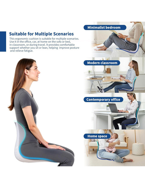 1007-1 SEAT CUSHION BLACK