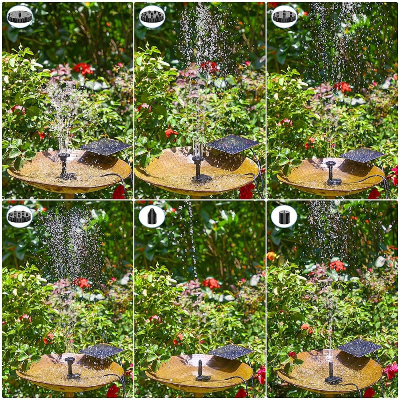 SOLAR SPLIT FOUNTAIN