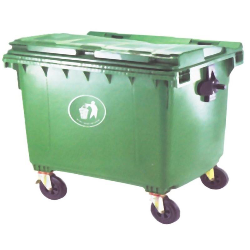 YY-660 DUSTBIN 660 LTR GREY