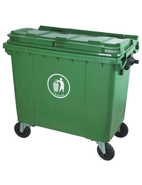 YY-660 DUSTBIN 660 LTR GREY