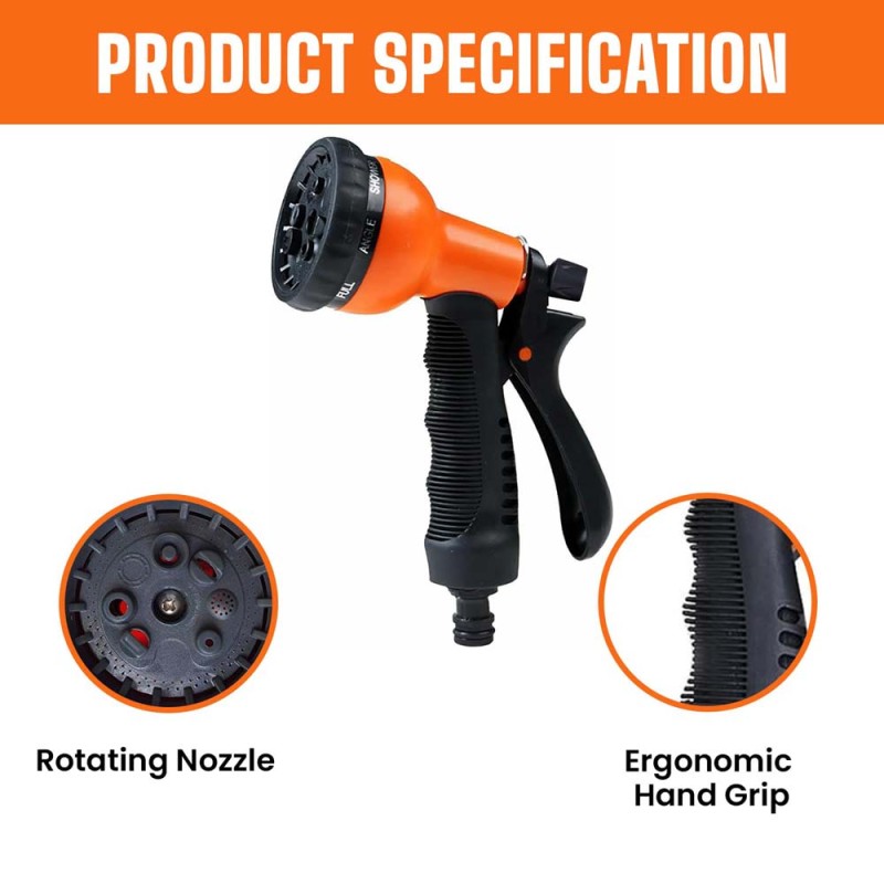 X833FN37 WATER NOZZLE GUN 7 OPTIONS