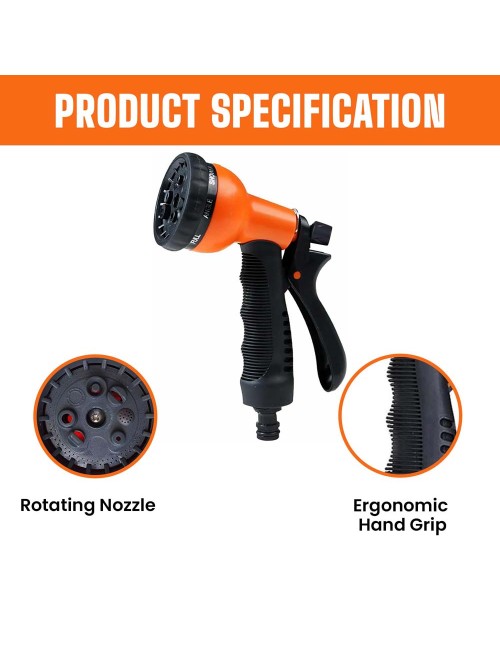 X833FN37 WATER NOZZLE GUN 7 OPTIONS