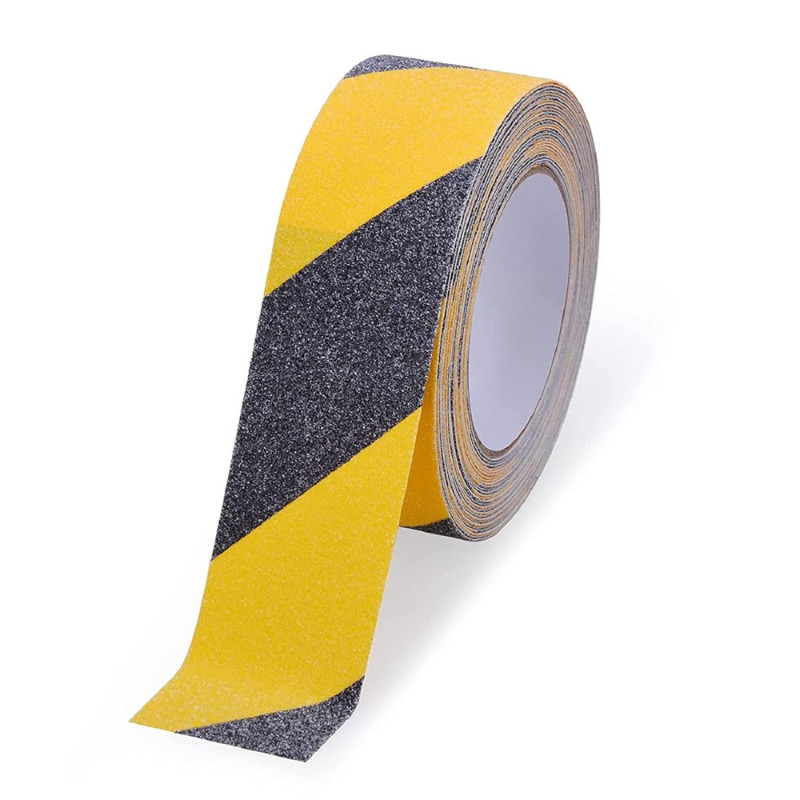 ANTI SLIP TAPE YELLOW/BLACK 5CM