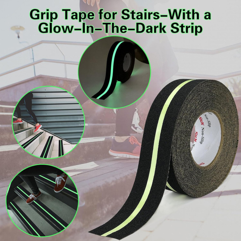 ANTI SLIP TAPE LUMINOUS STRIP 5CM 18M