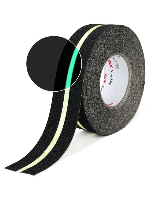 5CM 20YARD تيب مانع انزلاق مع شريط فسفوري