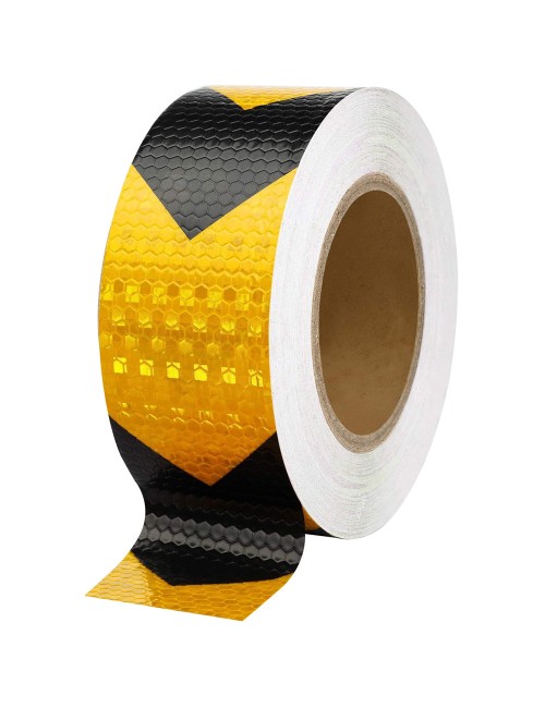تيب فسفوري اصفر × اسود "2×45 متر CHN AMR