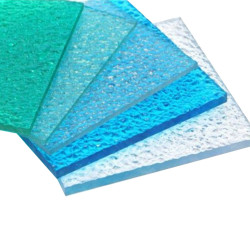 PC EMBOSSED SHEET BLUE 1.20 x 2.44 MTR x 2.7 MM