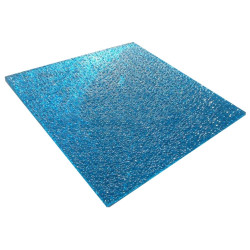 جام لوح بلاستيك 1.2متر×2.4متر×2.7 ملي ازرق CHN