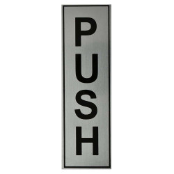 PUSH VERTICAL STCIKER 6 X 18CM