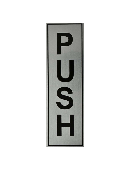 PUSH VERTICAL STCIKER 6 X 18CM