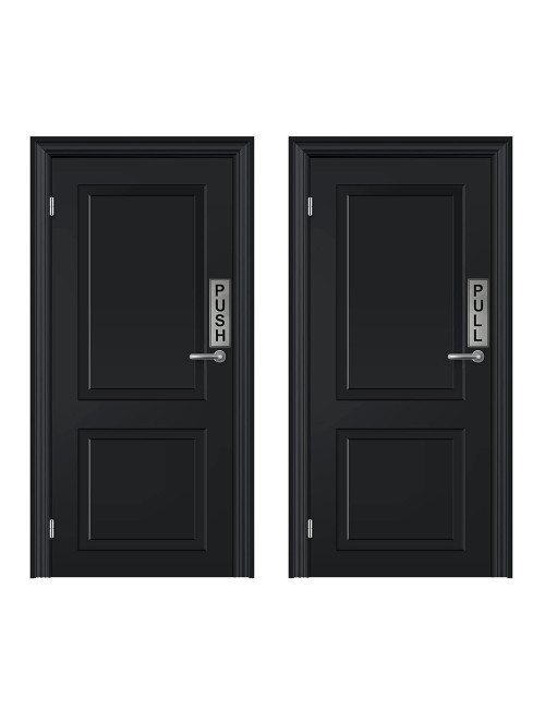 PUSH VERTICAL STCIKER 6 X 18CM