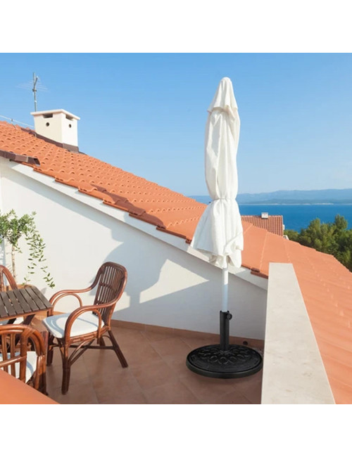 قاعدة مظلة حديقة قابلة للطي