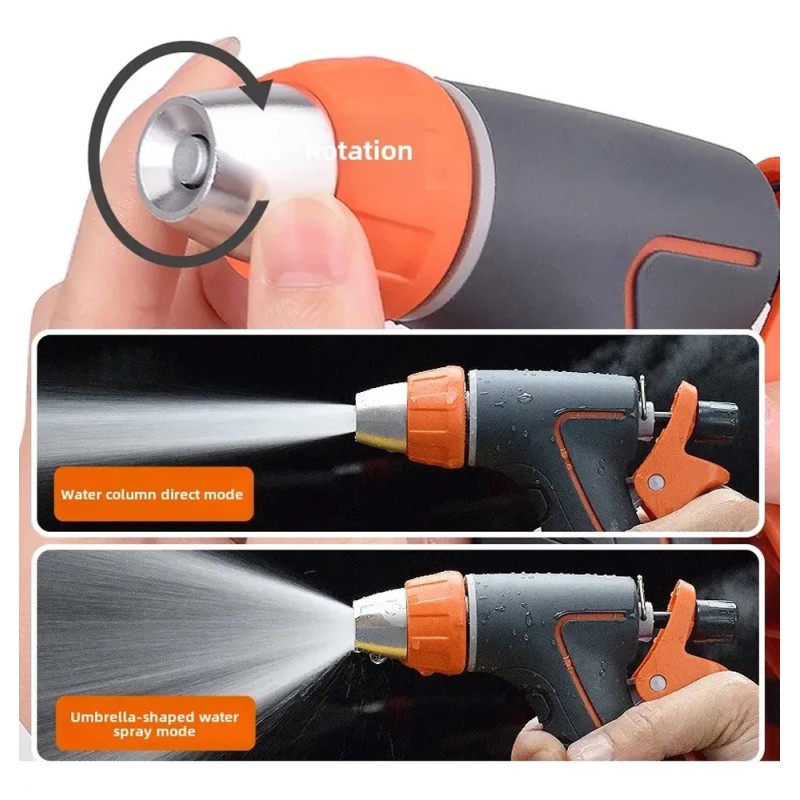 X813XN3 ADJUSTABLE BRASS HEAD WATER NOZZLE GUN