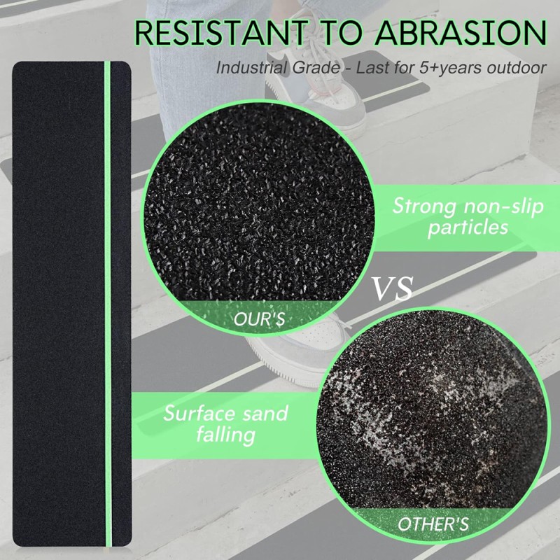 ANTI SLIP TAPE REFLECTIVE STRIP 15CM X 60CM 2PCS