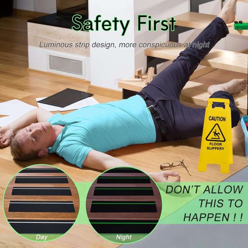 ANTI SLIP TAPE REFLECTIVE STRIP 15CM X 60CM 2PCS