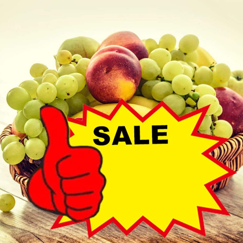 SALE PROMOTION STICKERS 9.3 X 13CM