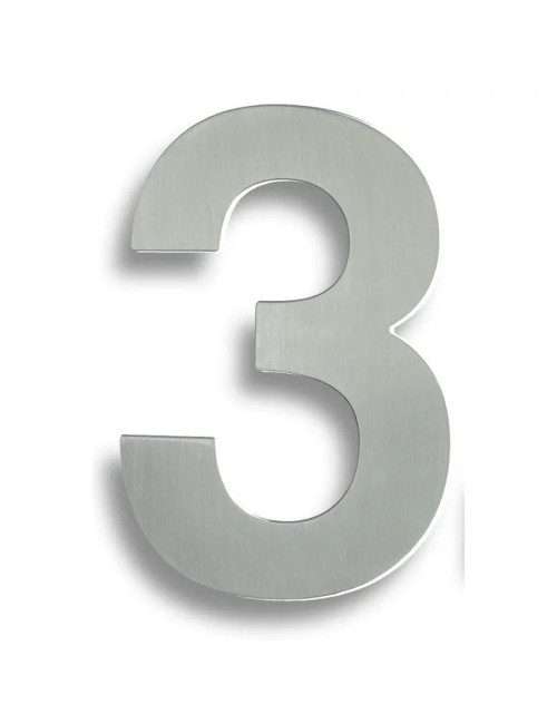 STAINLESS STEEL NUMBER 3"