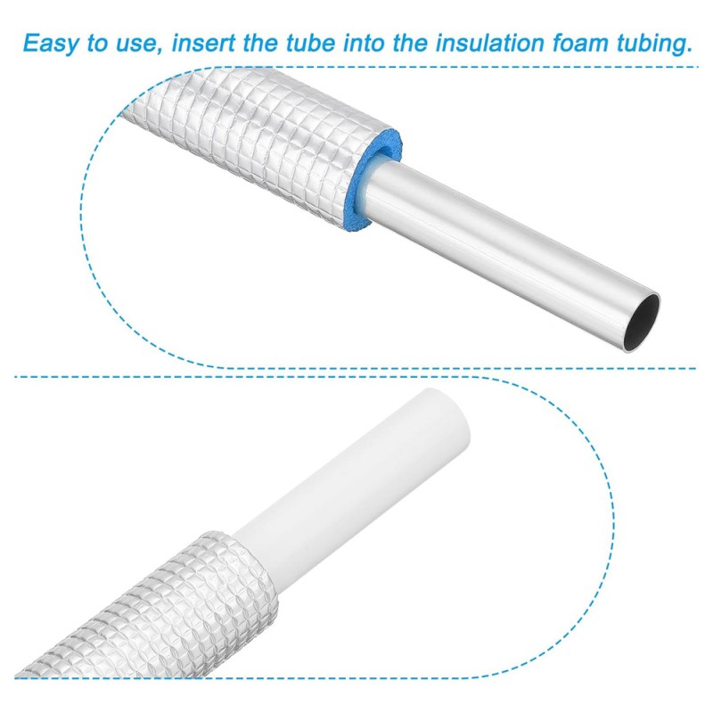 BLUE RUBBER FOAM PIPE 1/2"× 15M× 2MTR