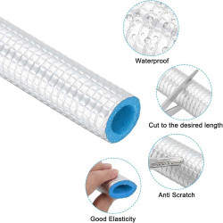 عازل بايب اسفنج "1.5× 15 ملي × 2 متر ازرق CHN