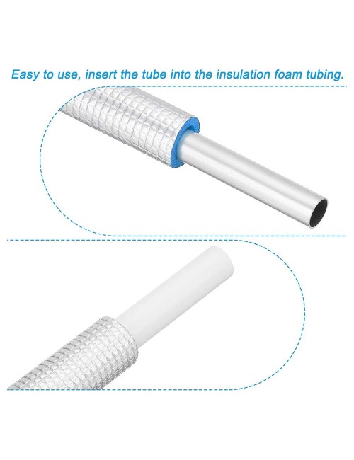 BLUE RUBBER FOAM PIPE 1.1/2"× 15M× 2MTR