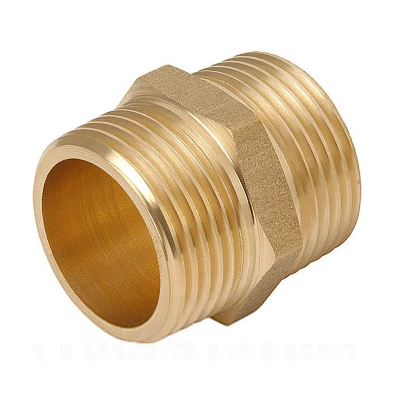 BRASS NIPPLE 1"