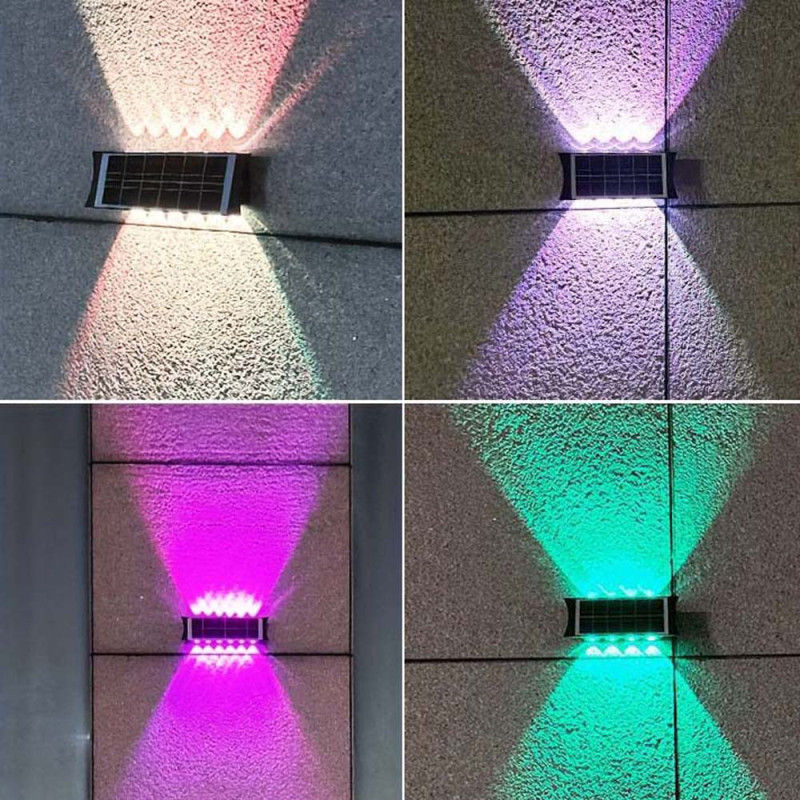 BK-8 SOLAR GARDEN WALL LIGHT
