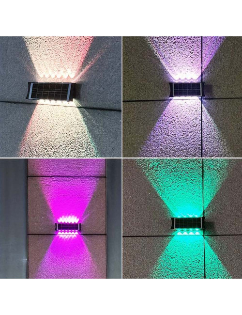 BK-8 SOLAR GARDEN WALL LIGHT