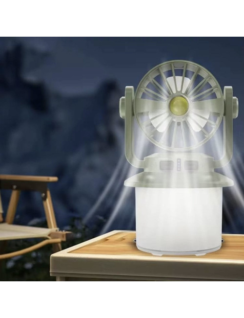 CH-F803 SOLAR LAMP WITH FAN