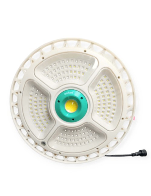 ZB-F156 SOLAR LED FLYING SAUCER LIGHT 200W WITH SOLAR PANEL
