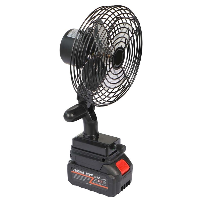 ZL-6 RECHARGABLE ELECTRIC FAN WITH ONE BATTERY