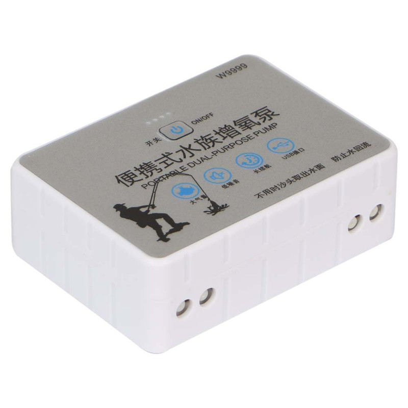 W-9999 PORTABLE AQUARIUM AERATION PUMP