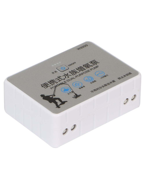 W-9999 PORTABLE AQUARIUM AERATION PUMP