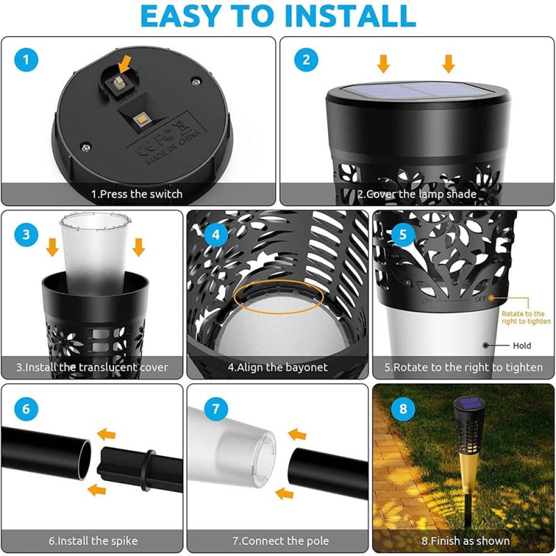 BL-X25 SOLAR GARDEN LIGHT