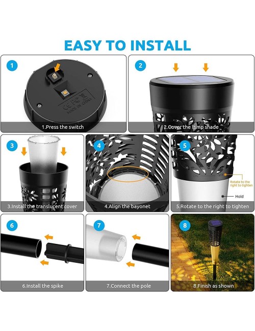 BL-X25 SOLAR GARDEN LIGHT