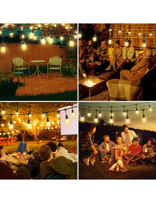 XDC110 SOLAR POWER REMOTE CONTROL STRING LIGHT 10BULB