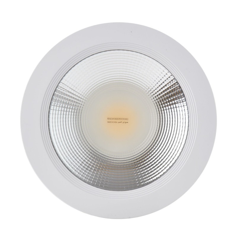 WALL LIGHT BULB ROUND WHITE 20CM x 30W