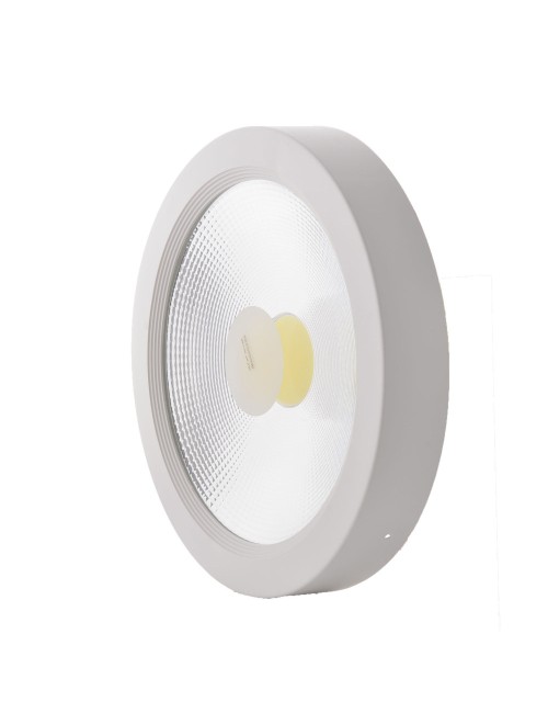 WALL LIGHT BULB ROUND WHITE 20CM x 30W