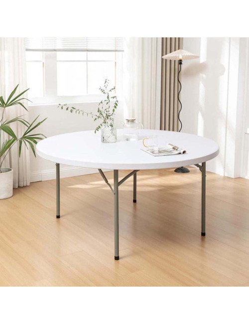 ROUND FOLDING TABLE 1.2M
