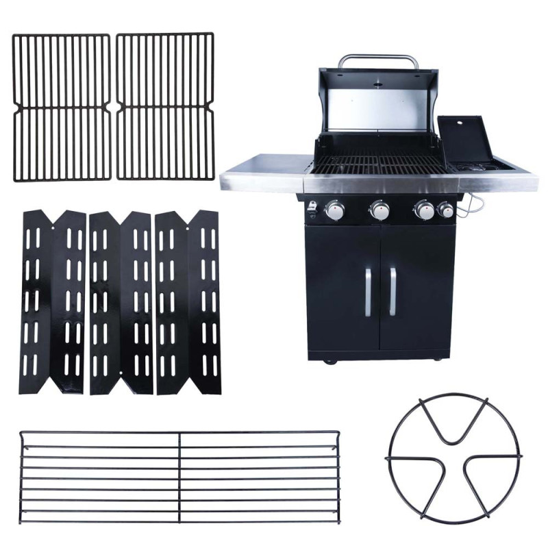 2087N BARBECUE STOVE 130X53.5X124CM