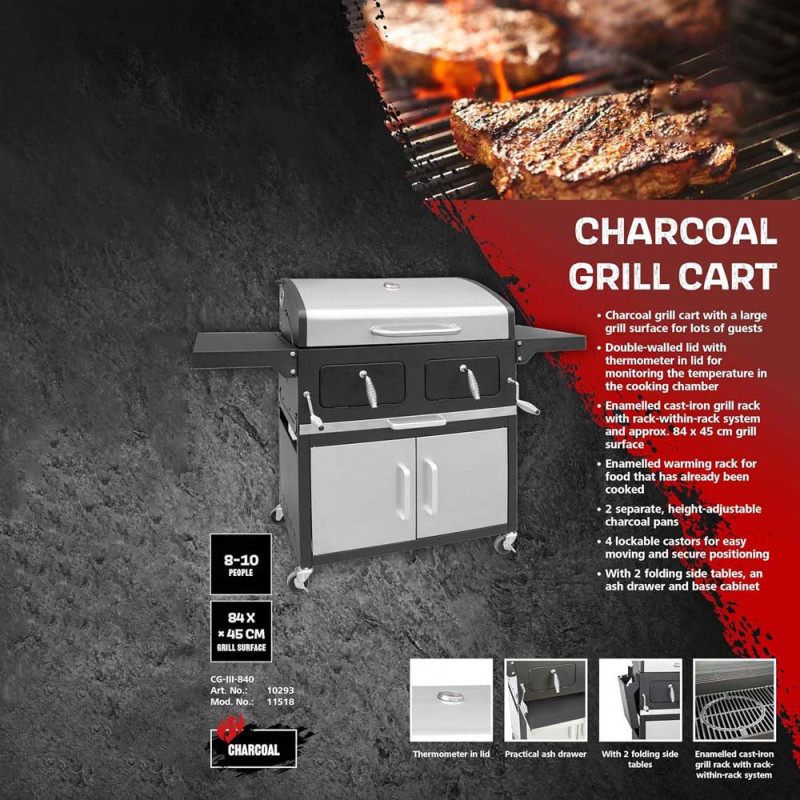 2069N BARBECUE STOVE 153X47X115CM